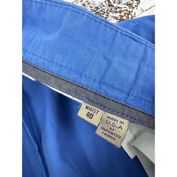 Bills Khakis Pants Mens 40 Blue Poplin Standard Fit M2 Chinos - Picture 4 of 7